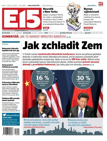 Obálka e-magazínu E15 1.12.2015