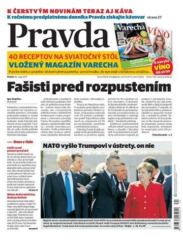 Obálka e-magazínu Pravda 26.5.2017