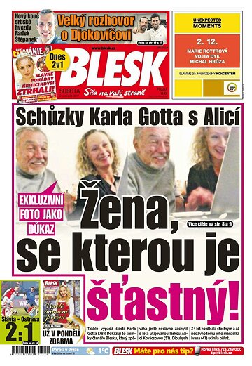 Obálka e-magazínu Blesk 2.12.2017