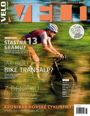 Obálka e-magazínu Velo 6/2024