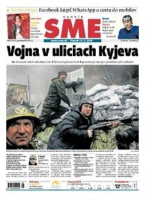 Obálka e-magazínu SME 21.2.2014