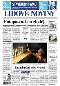 Obálka e-magazínu Lidové noviny 24.5.2014