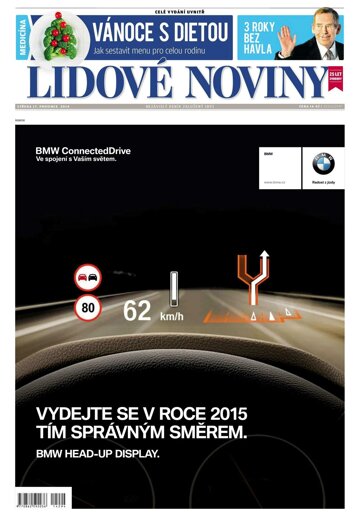 Obálka e-magazínu Lidové noviny 17.12.2014