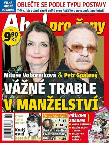 Obálka e-magazínu AHA! pro ženy 9.1.2018