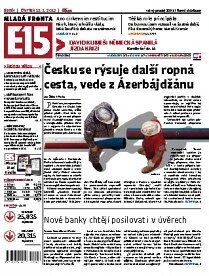 Obálka e-magazínu E15 12.1.2012