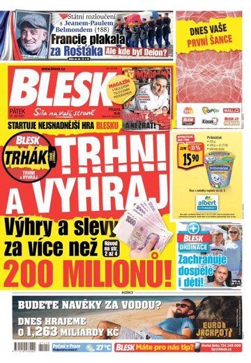 Obálka e-magazínu Blesk 10.9.2021