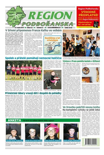 Obálka e-magazínu Region Podbořanska 32/2017