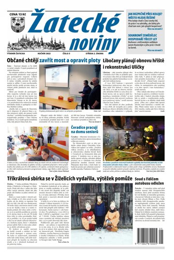 Obálka e-magazínu Žatecké noviny 5/2022