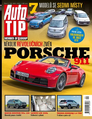 Obálka e-magazínu Auto TIP 9/2024