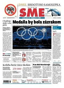 Obálka e-magazínu SME 8.2.2014