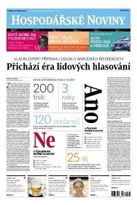 Obálka e-magazínu Hospodářské noviny 123 - 26.6.2014