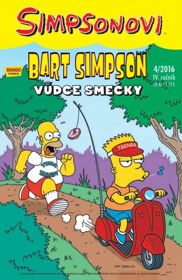 Obálka e-magazínu Bart Simpson 4/2016: Vůdce smečky