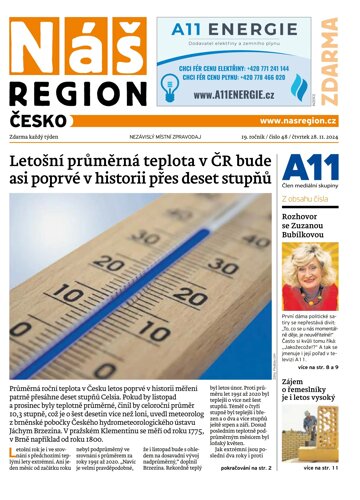 Obálka e-magazínu Náš Region - Česko 48/2024