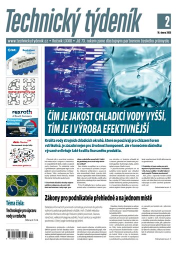 Obálka e-magazínu Technický týdeník 2/2025