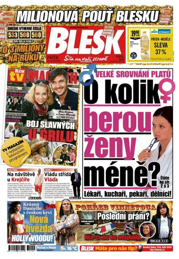 Obálka e-magazínu Blesk 19.6.2015