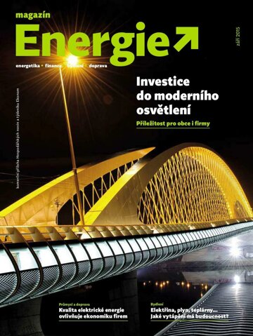 Obálka e-magazínu Hospodářské noviny - příloha 184 - 22.9.2015 Magazin Energie