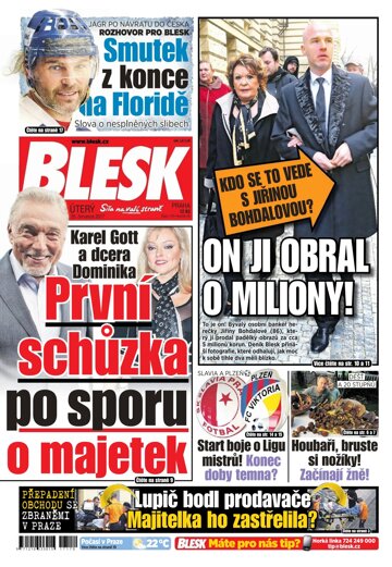 Obálka e-magazínu Blesk 25.7.2017