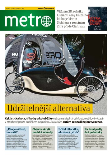 Obálka e-magazínu deník METRO 6.9.2023