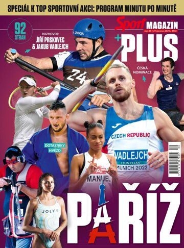 Obálka e-magazínu Příloha Sport 26.7.2024