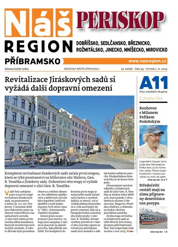 Obálka e-magazínu Náš Region - Příbramsko 45/2024