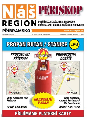 Obálka e-magazínu Náš Region - Příbramsko 49/2024