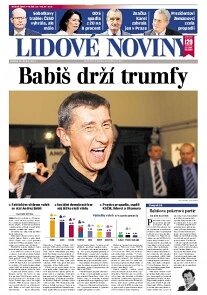 Obálka e-magazínu Lidové noviny Zvláštní vydání VOLBY 2013 -27.10.2013