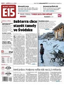 Obálka e-magazínu E15 10.1.2014