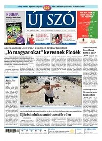 Obálka e-magazínu Új Szó 9.6.2014