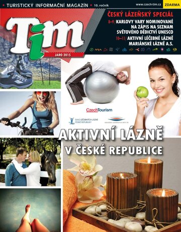 Obálka e-magazínu LÁZNĚ V ČR 2015