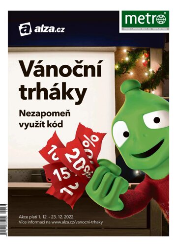 Obálka e-magazínu deník METRO 14.12.2022