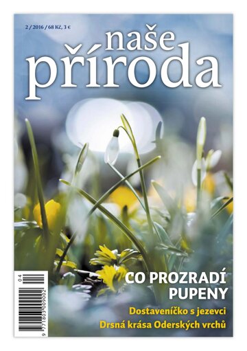 Obálka e-magazínu Naše příroda 2/2016