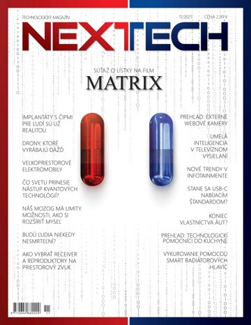 Obálka e-magazínu NEXTECH 11/2021