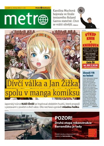 Obálka e-magazínu deník METRO 12.6.2023