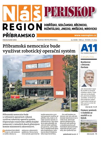 Obálka e-magazínu Náš Region - Příbramsko 31/2024