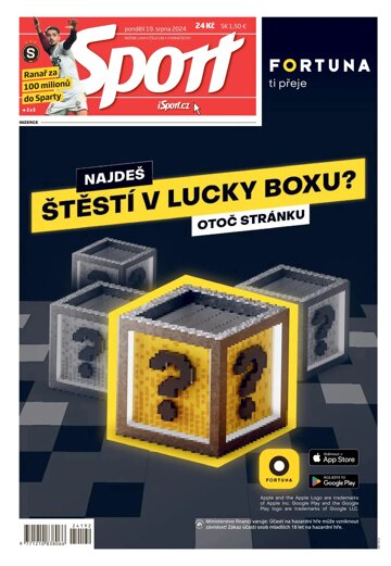 Obálka e-magazínu Sport 19.8.2024