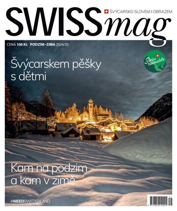 Obálka e-magazínu SWISSmag 31 - podzim-zima25/2024