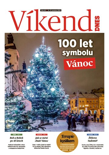 Obálka e-magazínu Víkend DNES Jižní Čechy - 14.12.2024