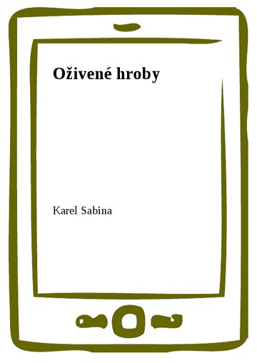 Obálka knihy Oživené hroby