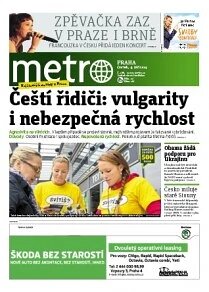 Obálka e-magazínu deník METRO 4.9.2014