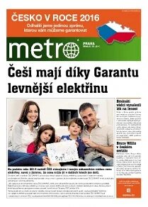 Obálka e-magazínu deník METRO 8.10.2014