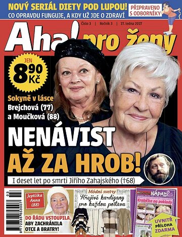 Obálka e-magazínu AHA! pro ženy 17.1.2017