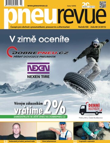 Obálka e-magazínu PNEU REVUE 3/2015