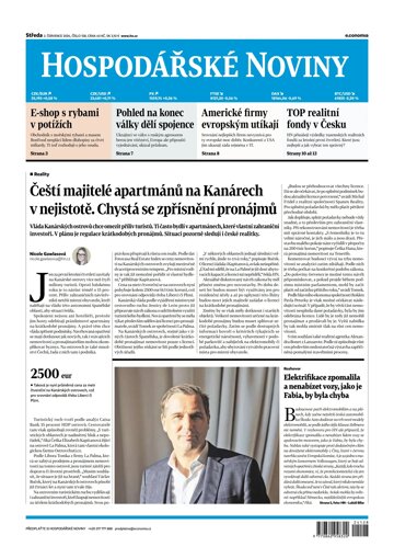 Obálka e-magazínu Hospodářské noviny 128 - 3.7.2024