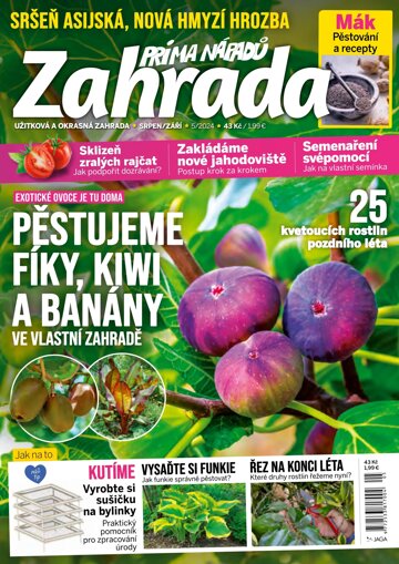 Obálka e-magazínu Zahrada prima nápadů 5/2024