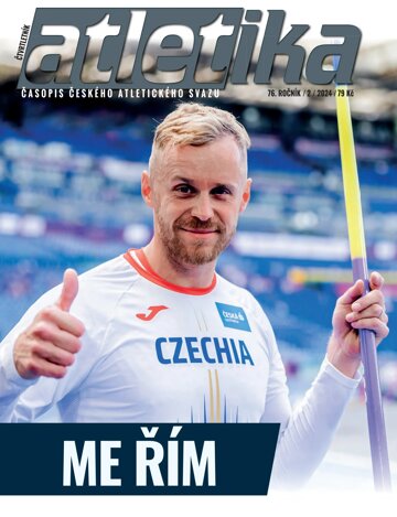 Obálka e-magazínu ATLETIKA 2/2024