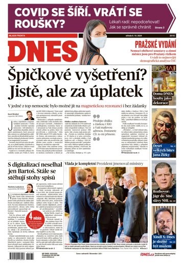 Obálka e-magazínu MF Dnes 9.10.2024