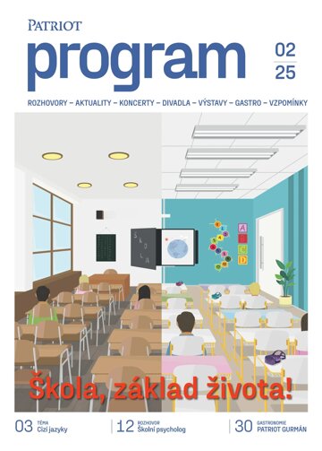 Obálka e-magazínu Patriot Program 2/2025