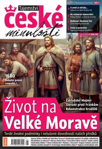 Obálka e-magazínu Tajemství české minulosti jaro 2025 (č. 105)