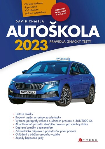 Obálka knihy Autoškola 2023