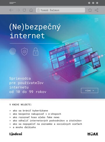 Obálka knihy (Ne)bezpečný internet